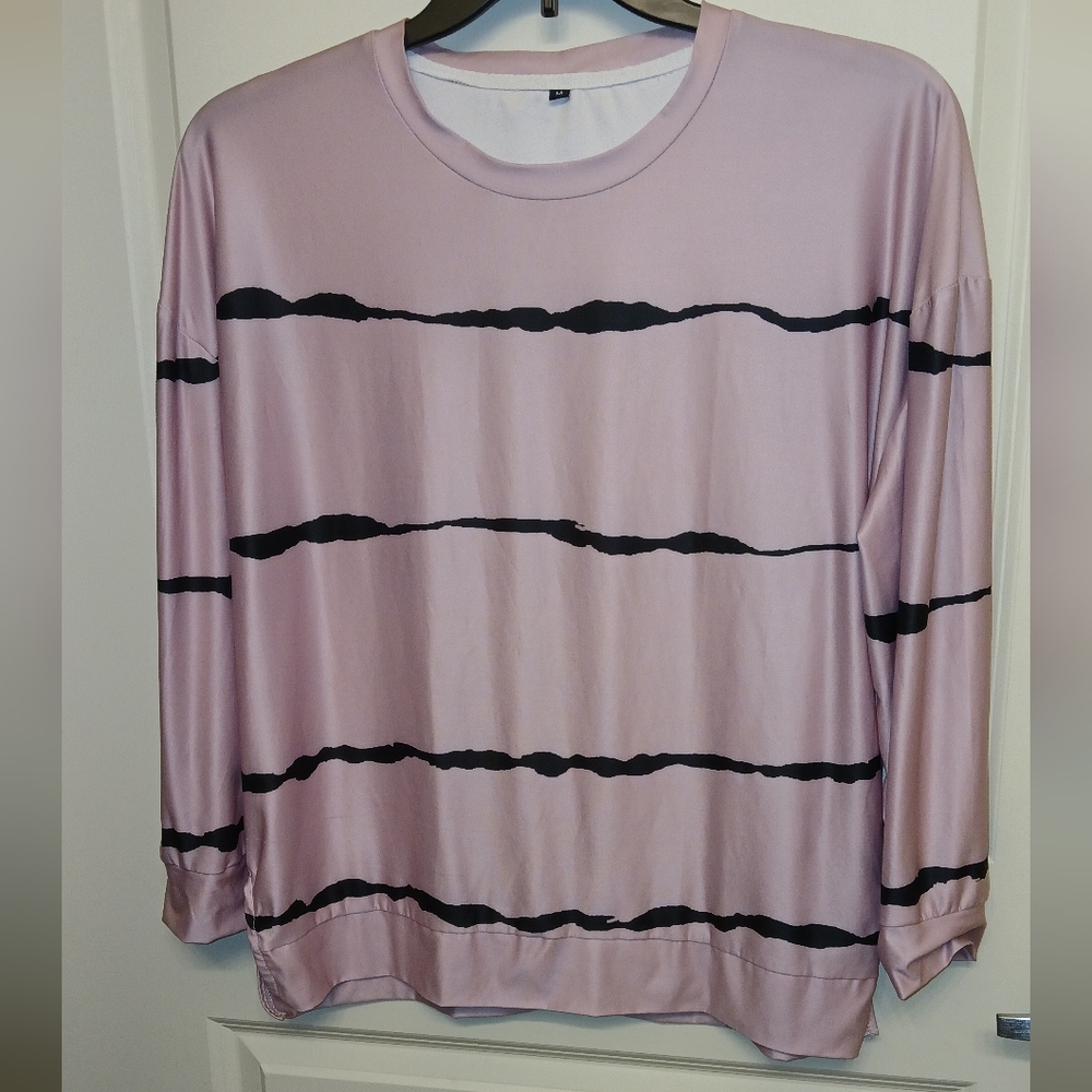 Medium, pink and black